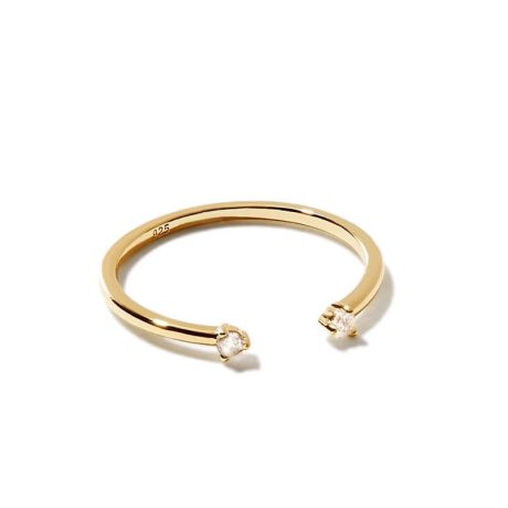 Personalized hoop ring