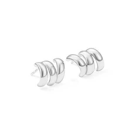 Three-ring earrings
