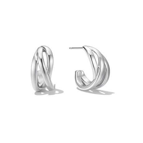 Wrap wave earrings