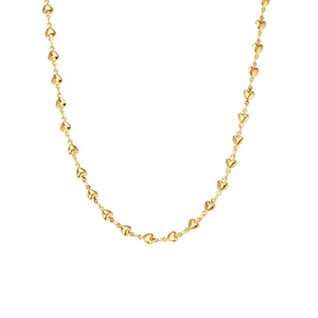 Love chain necklace light luxury niche design high-end fashion temperament clavicle chain