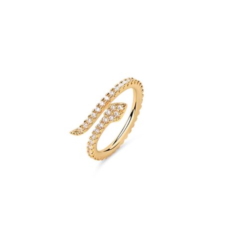 Golden Snake Ring