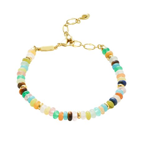 Secret Garden Rainbow Beaded Bracelet